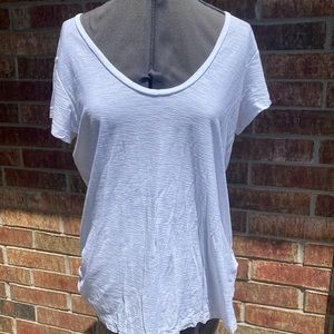 James Perse White Cotton Tshirt